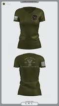 332 ECS SCOS 86475231 Women's Short Sleeve V-neck Shirt - 6