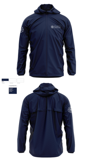 Windbreaker, atlantic sapphire, , Teamtime, Team time, sublimation, custom sports apparel, team uniforms, spirit wear, spiritwear, sports uniforms, custom shirts, team store, custom team store, fundraiser sports, apparel fundraiser