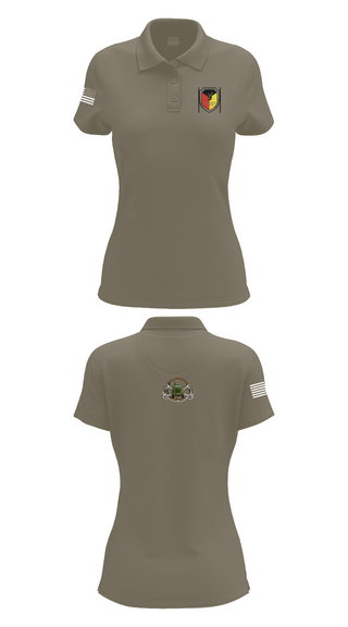 Womens Short Sleeve Performance Polo, 9th Comm Service company, Marines, Teamtime, Team time, sublimation, custom sports apparel, team uniforms, spirit wear, spiritwear, sports uniforms, custom shirts, team store, custom team store, fundraiser sports, apparel fundraiser