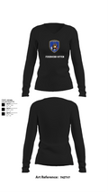 Feuerwehr Witten 55458436 Women's Long Sleeve V-neck Shirt -1 22