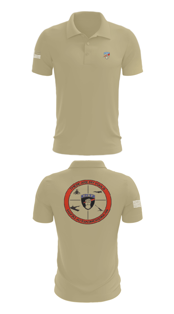 Short Sleeve Performance Polo, FiST, Army, Teamtime, Team time, sublimation, custom sports apparel, team uniforms, spirit wear, spiritwear, sports uniforms, custom shirts, team store, custom team store, fundraiser sports, apparel fundraiser