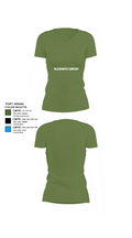 Blacksmith Company 85109179 Women's Short Sleeve V-neck Shirt - 44