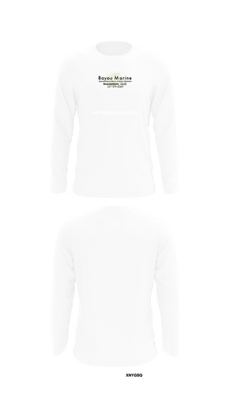 Long Sleeve Performance Shirt, Bayou Marine Insulation, LLC, , Teamtime, Team time, sublimation, custom sports apparel, team uniforms, spirit wear, spiritwear, sports uniforms, custom shirts, team store, custom team store, fundraiser sports, apparel fundraiser