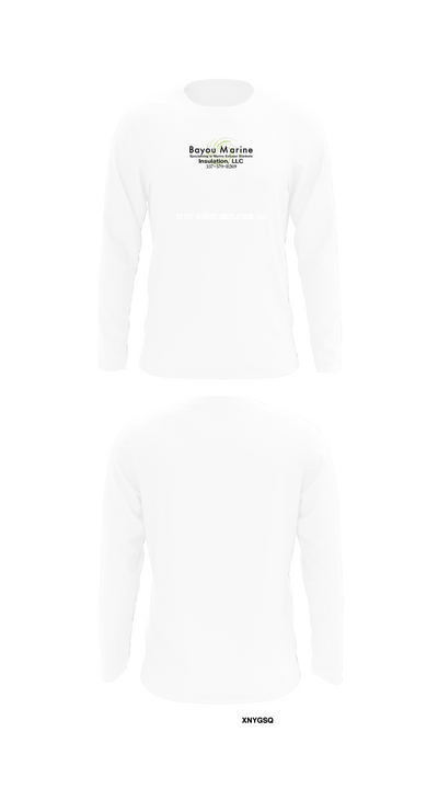 Bayou Marine Insulation, LLC 25928078 Long Sleeve Performance Shirt 8