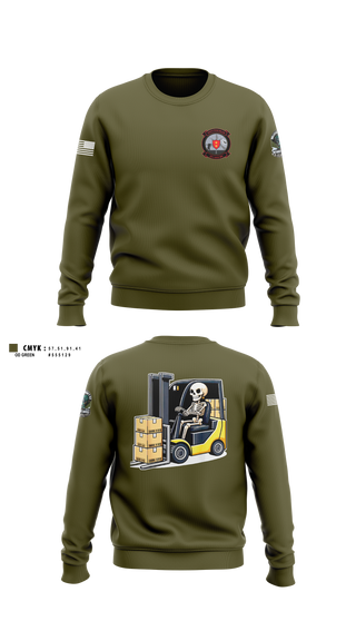 Crew Neck Sweatshirt, , Marines, Teamtime, Team time, sublimation, custom sports apparel, team uniforms, spirit wear, spiritwear, sports uniforms, custom shirts, team store, custom team store, fundraiser sports, apparel fundraiser
