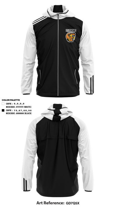 Flushing High School Wrestling 10163211 Windbreaker - 2