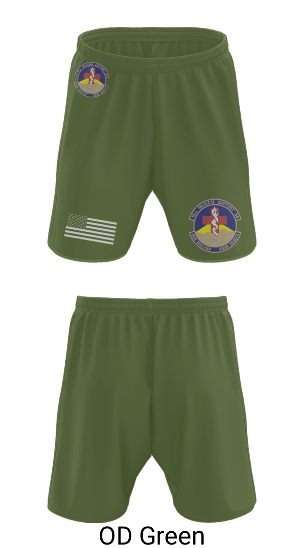 Athletic Shorts With Pockets, 18 MDSS, Air Force, Teamtime, Team time, sublimation, custom sports apparel, team uniforms, spirit wear, spiritwear, sports uniforms, custom shirts, team store, custom team store, fundraiser sports, apparel fundraiser