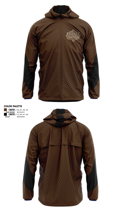 Windbreaker, STONEGATE, , Teamtime, Team time, sublimation, custom sports apparel, team uniforms, spirit wear, spiritwear, sports uniforms, custom shirts, team store, custom team store, fundraiser sports, apparel fundraiser