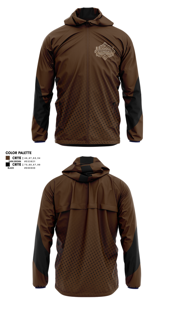 Windbreaker, STONEGATE, , Teamtime, Team time, sublimation, custom sports apparel, team uniforms, spirit wear, spiritwear, sports uniforms, custom shirts, team store, custom team store, fundraiser sports, apparel fundraiser