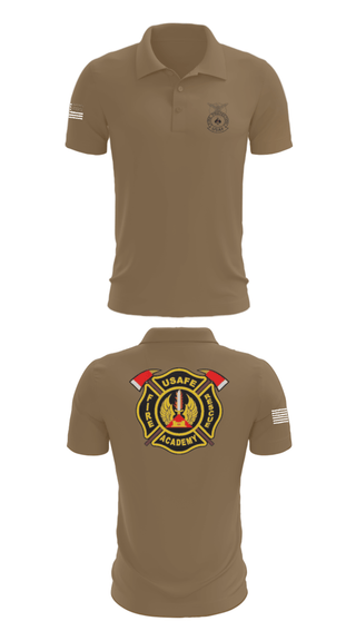 Short Sleeve Performance Polo, 435th CTS, Air Force, Teamtime, Team time, sublimation, custom sports apparel, team uniforms, spirit wear, spiritwear, sports uniforms, custom shirts, team store, custom team store, fundraiser sports, apparel fundraiser