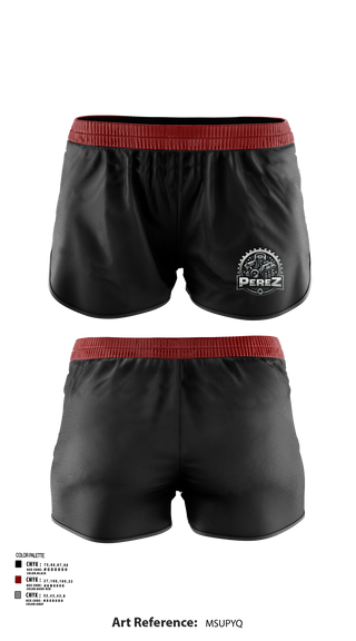 Womens Shorts, PÉREZ MOTORS, , Teamtime, Team time, sublimation, custom sports apparel, team uniforms, spirit wear, spiritwear, sports uniforms, custom shirts, team store, custom team store, fundraiser sports, apparel fundraiser