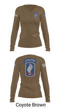 Sky Soldiers 34003392 Women's Long Sleeve V-neck Shirt - 17