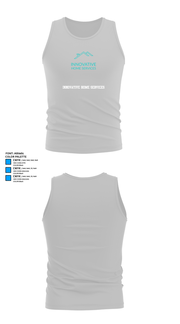 Tank Top, Innovative Home Services, , Teamtime, Team time, sublimation, custom sports apparel, team uniforms, spirit wear, spiritwear, sports uniforms, custom shirts, team store, custom team store, fundraiser sports, apparel fundraiser