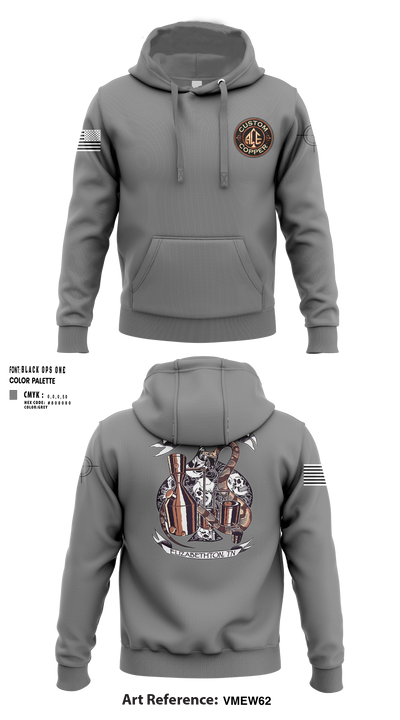 Ace Custom Copper 83506785 Hoodie - 1