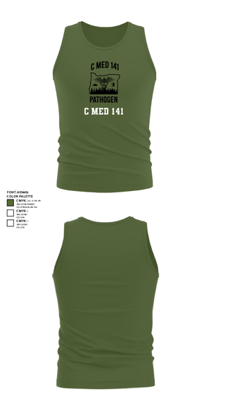 Tank Top, C MED 141, National Guard, Teamtime, Team time, sublimation, custom sports apparel, team uniforms, spirit wear, spiritwear, sports uniforms, custom shirts, team store, custom team store, fundraiser sports, apparel fundraiser