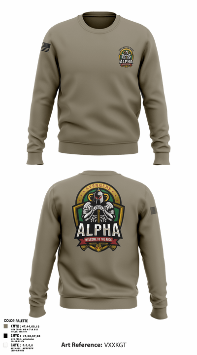 undefined Crew Neck Sweatshirt - 1