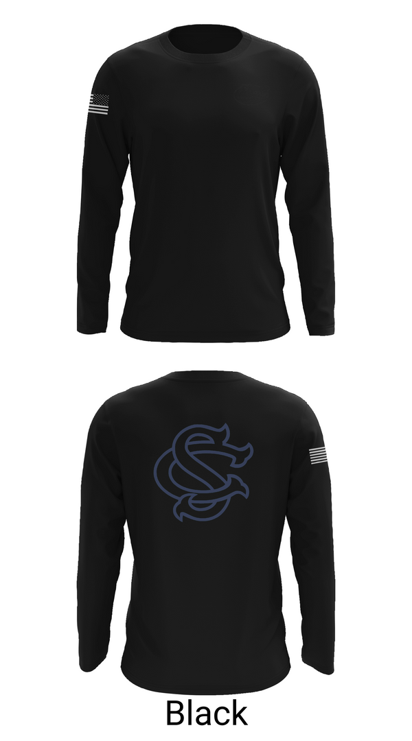 Long Sleeve Performance Shirt, Spring Creek High School Basketball, Men's Basketball, Teamtime, Team time, sublimation, custom sports apparel, team uniforms, spirit wear, spiritwear, sports uniforms, custom shirts, team store, custom team store, fundraiser sports, apparel fundraiser