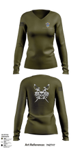 SCMIC MTT 31466720 Women's Long Sleeve V-neck Shirt - 1