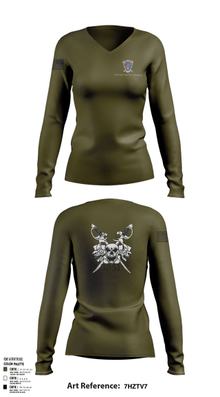 Women's Long Sleeve Vneck Shirt, SCMIC MTT, Marines, Teamtime, Team time, sublimation, custom sports apparel, team uniforms, spirit wear, spiritwear, sports uniforms, custom shirts, team store, custom team store, fundraiser sports, apparel fundraiser