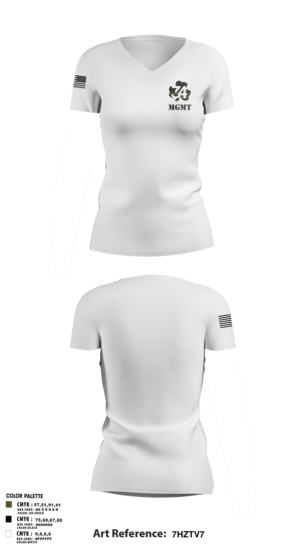 Womens Short Sleeve Vneck Shirt, 34 mgmt, , Teamtime, Team time, sublimation, custom sports apparel, team uniforms, spirit wear, spiritwear, sports uniforms, custom shirts, team store, custom team store, fundraiser sports, apparel fundraiser