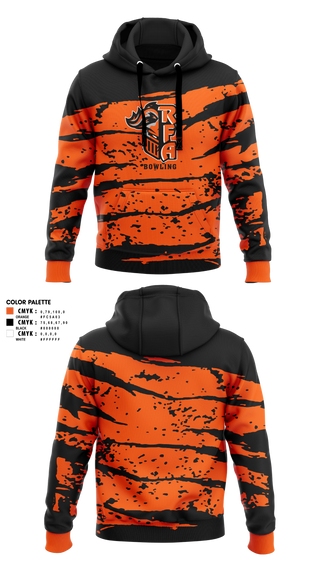 Hoodie, Rome Free Academy Bowling, Bowling, Teamtime, Team time, sublimation, custom sports apparel, team uniforms, spirit wear, spiritwear, sports uniforms, custom shirts, team store, custom team store, fundraiser sports, apparel fundraiser