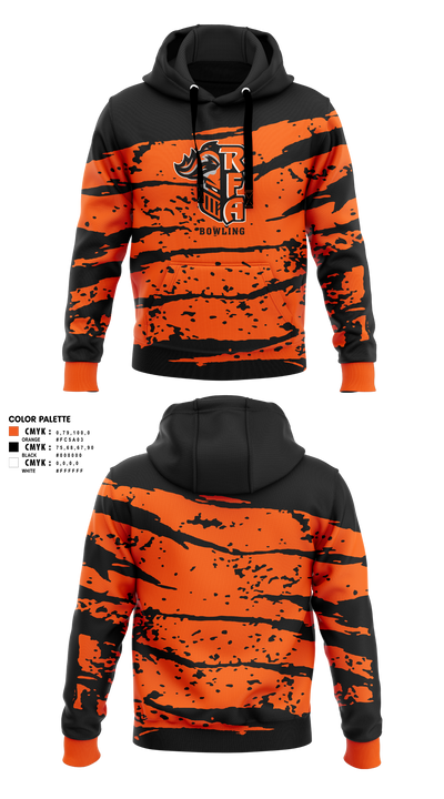 Rome Free Academy Bowling 93035868 Hoodie - 3