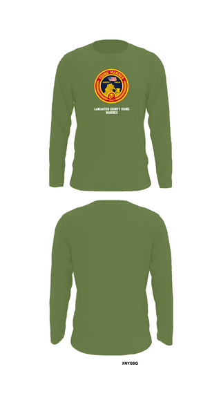 Long Sleeve Performance Shirt, Lancaster County Young Marines, Marines, Teamtime, Team time, sublimation, custom sports apparel, team uniforms, spirit wear, spiritwear, sports uniforms, custom shirts, team store, custom team store, fundraiser sports, apparel fundraiser