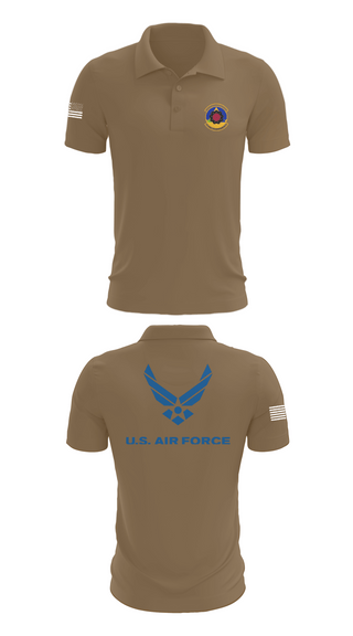 Short Sleeve Performance Polo, 4th Component Maintenance Squadron, , Teamtime, Team time, sublimation, custom sports apparel, team uniforms, spirit wear, spiritwear, sports uniforms, custom shirts, team store, custom team store, fundraiser sports, apparel fundraiser