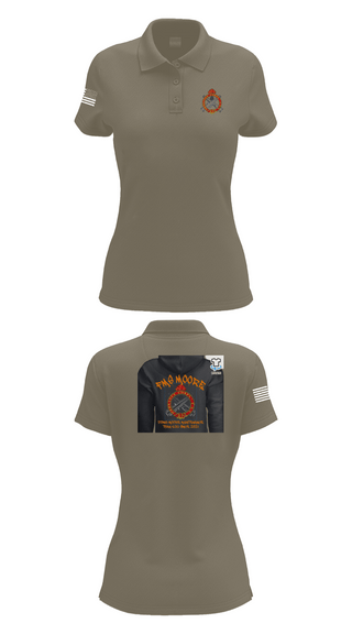 Womens Short Sleeve Performance Polo, FMS Moore, Army, Teamtime, Team time, sublimation, custom sports apparel, team uniforms, spirit wear, spiritwear, sports uniforms, custom shirts, team store, custom team store, fundraiser sports, apparel fundraiser