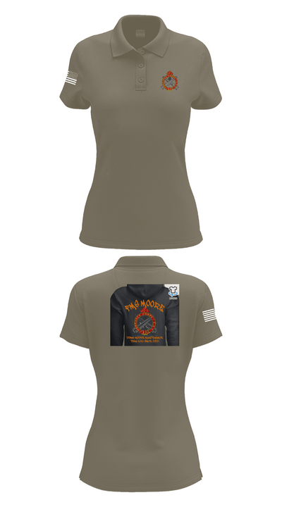 FMS Moore 83066116 Women's Short Sleeve Performance Polo  - 75
