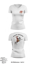 FSU ROTC 91512873 Women's Short Sleeve V-neck Shirt - 5
