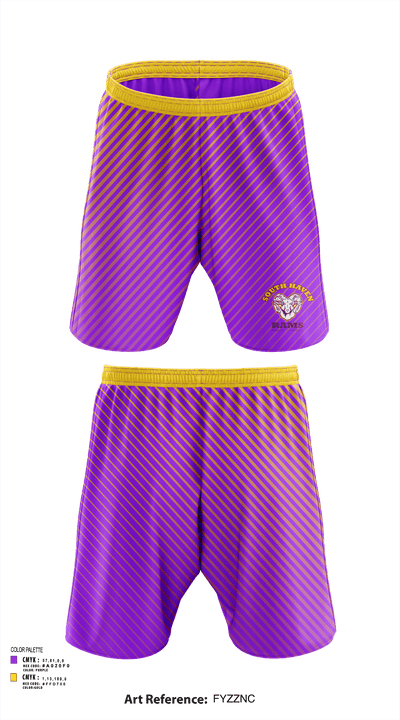South Haven Rocket Football 58333744 Athletic Shorts With Pockets - 120