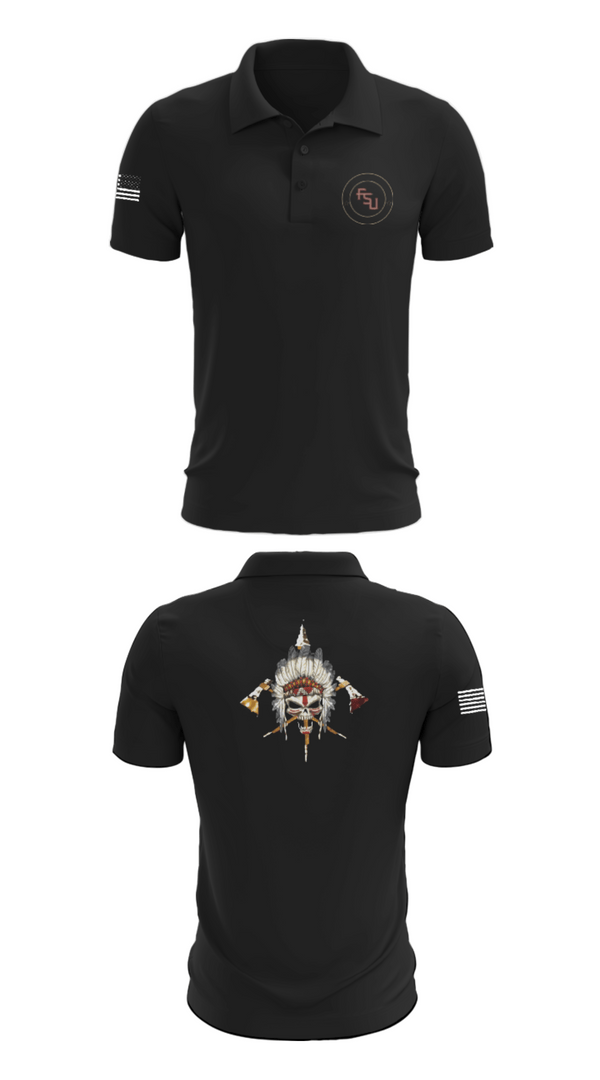 Short Sleeve Performance Polo, Seminole Battalion, Army, Teamtime, Team time, sublimation, custom sports apparel, team uniforms, spirit wear, spiritwear, sports uniforms, custom shirts, team store, custom team store, fundraiser sports, apparel fundraiser