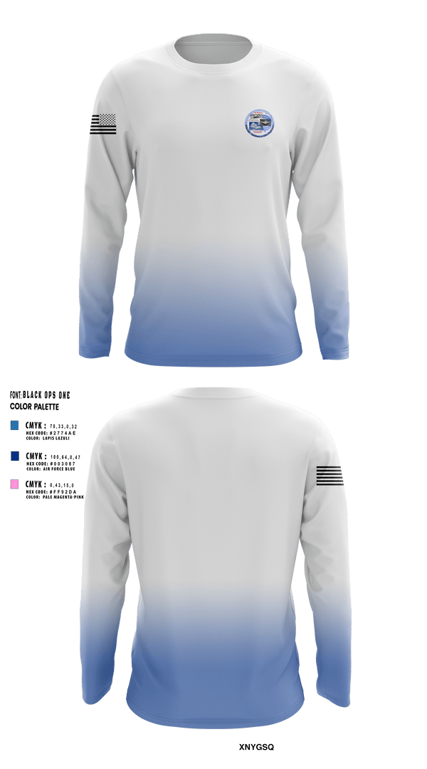 Long Sleeve Performance Shirt, POLARS, Air Force, Teamtime, Team time, sublimation, custom sports apparel, team uniforms, spirit wear, spiritwear, sports uniforms, custom shirts, team store, custom team store, fundraiser sports, apparel fundraiser