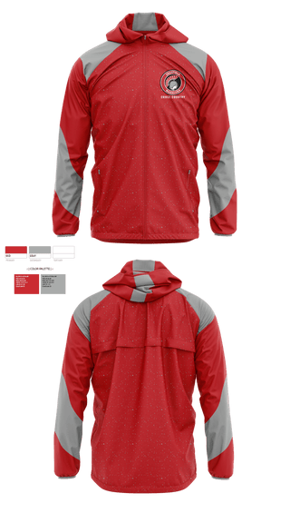 Windbreaker, Deerfield High School Cross Country, Cross Country, Teamtime, Team time, sublimation, custom sports apparel, team uniforms, spirit wear, spiritwear, sports uniforms, custom shirts, team store, custom team store, fundraiser sports, apparel fundraiser