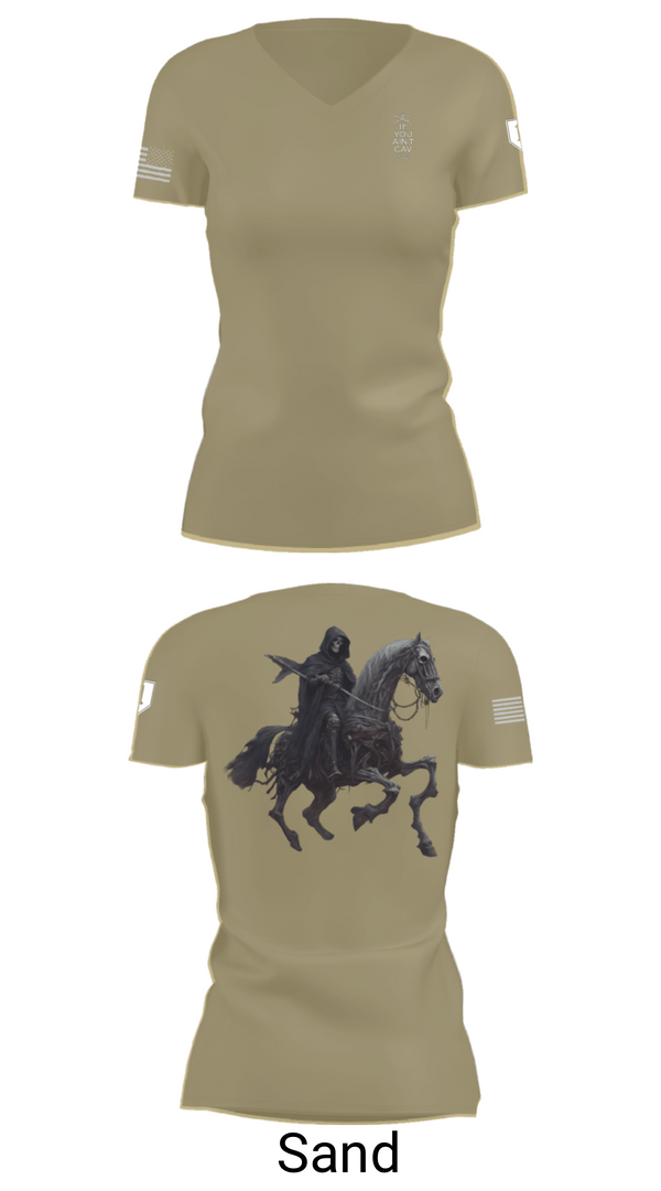Womens Short Sleeve Vneck Shirt, Longknife, Army, Teamtime, Team time, sublimation, custom sports apparel, team uniforms, spirit wear, spiritwear, sports uniforms, custom shirts, team store, custom team store, fundraiser sports, apparel fundraiser