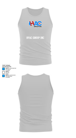 Tank Top, HVAC group Inc, , Teamtime, Team time, sublimation, custom sports apparel, team uniforms, spirit wear, spiritwear, sports uniforms, custom shirts, team store, custom team store, fundraiser sports, apparel fundraiser