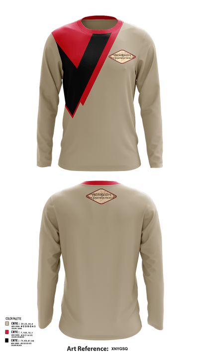 Vision2Reality 33801681 Long Sleeve Performance Shirt - 117