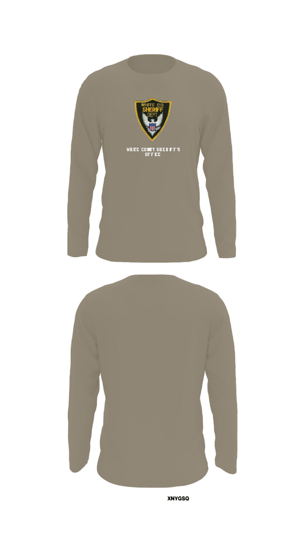 Long Sleeve Performance Shirt, White County Sheriff's Office, Police, Teamtime, Team time, sublimation, custom sports apparel, team uniforms, spirit wear, spiritwear, sports uniforms, custom shirts, team store, custom team store, fundraiser sports, apparel fundraiser
