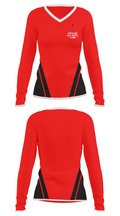 Southland High School Tennis 65645090 Women's Long Sleeve V-neck Shirt - 27