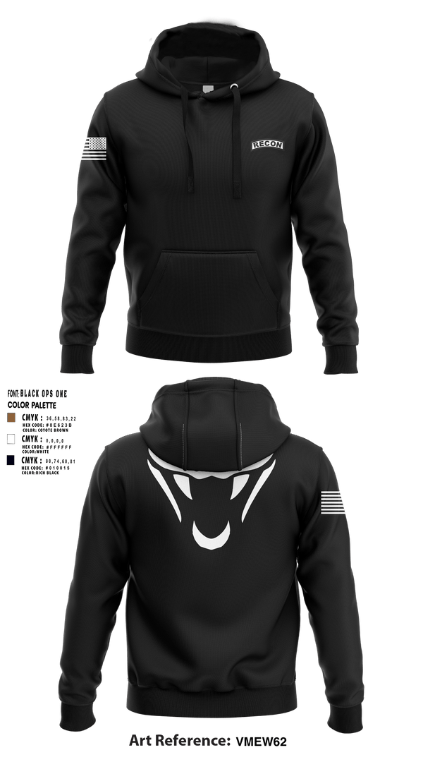 Hoodie, RookVIPERS, Army, Teamtime, Team time, sublimation, custom sports apparel, team uniforms, spirit wear, spiritwear, sports uniforms, custom shirts, team store, custom team store, fundraiser sports, apparel fundraiser