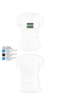 Rossburn Collegiate Raiders 57909080 Women's Short Sleeve V-neck Shirt - 18