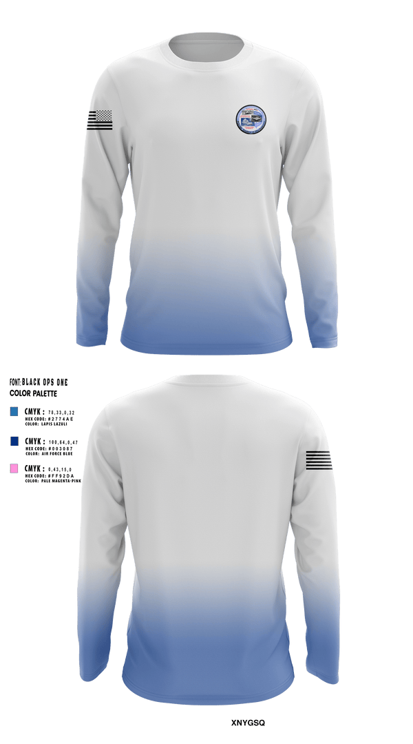 Long Sleeve Performance Shirt, POLARS, Air Force, Teamtime, Team time, sublimation, custom sports apparel, team uniforms, spirit wear, spiritwear, sports uniforms, custom shirts, team store, custom team store, fundraiser sports, apparel fundraiser