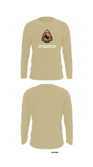 Long Sleeve Performance Shirt, University of Arkansas Army ROTC - Razorback Battalion, Army, Teamtime, Team time, sublimation, custom sports apparel, team uniforms, spirit wear, spiritwear, sports uniforms, custom shirts, team store, custom team store, fundraiser sports, apparel fundraiser