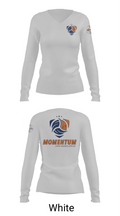 Momentum Volleyball Club 81929497 Women's Long Sleeve V-neck Shirt - 6