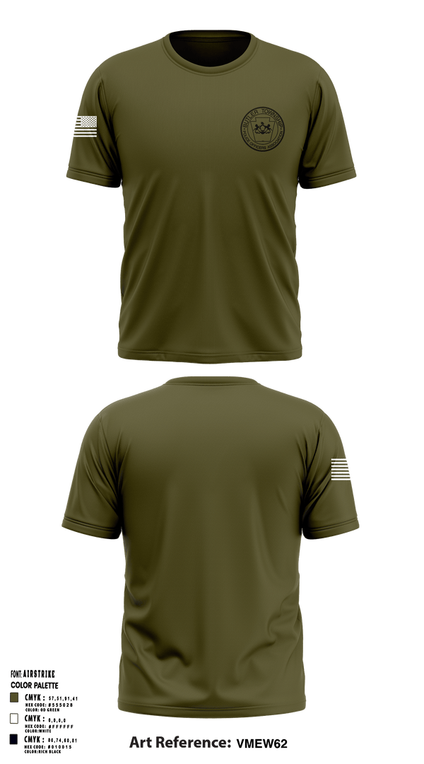 Old School Cotton Feel Shirt, Butler Township Police Officers Association, Police, Teamtime, Team time, sublimation, custom sports apparel, team uniforms, spirit wear, spiritwear, sports uniforms, custom shirts, team store, custom team store, fundraiser sports, apparel fundraiser