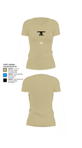 733 83106436 Women's Short Sleeve V-neck Shirt - 80