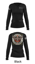 Hospital Corpsman 483709 Women's Long Sleeve V-neck Shirt - 35