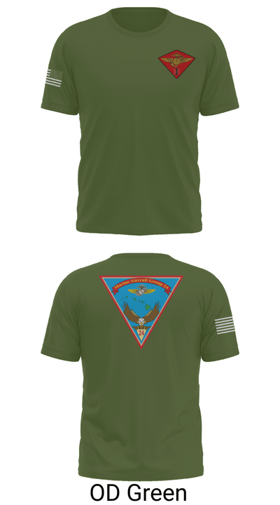 Marine Air Group 24 32391498 Short Sleeve Performance Shirt - 56