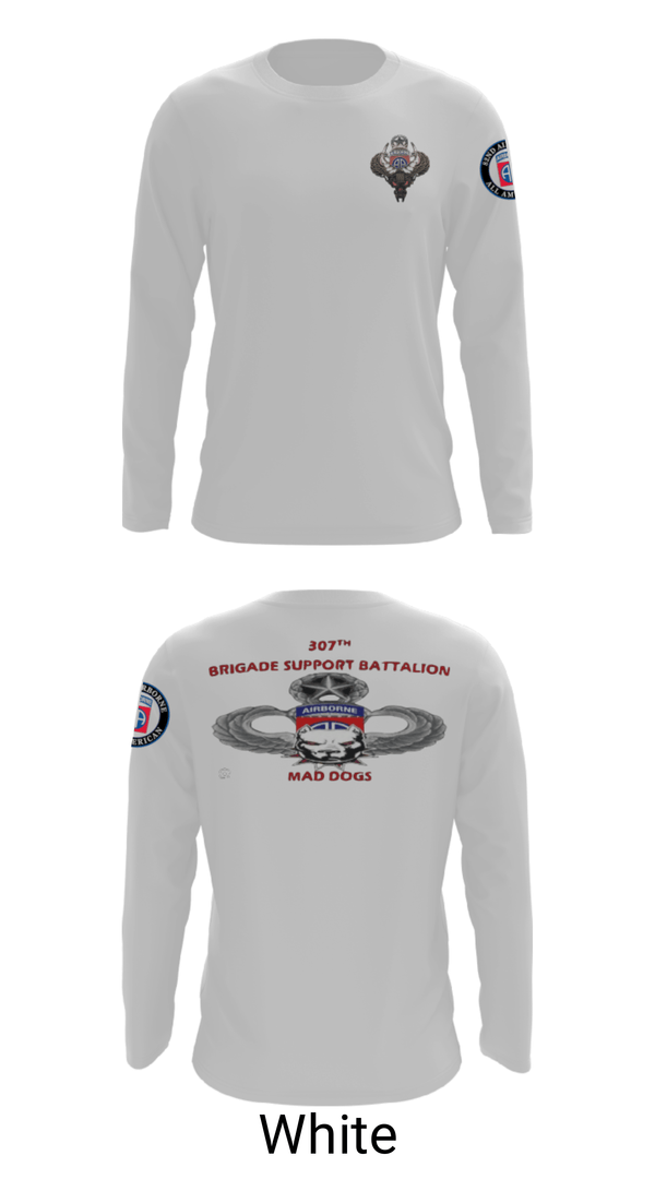 Long Sleeve Performance Shirt, 307th bsb, Army, Teamtime, Team time, sublimation, custom sports apparel, team uniforms, spirit wear, spiritwear, sports uniforms, custom shirts, team store, custom team store, fundraiser sports, apparel fundraiser